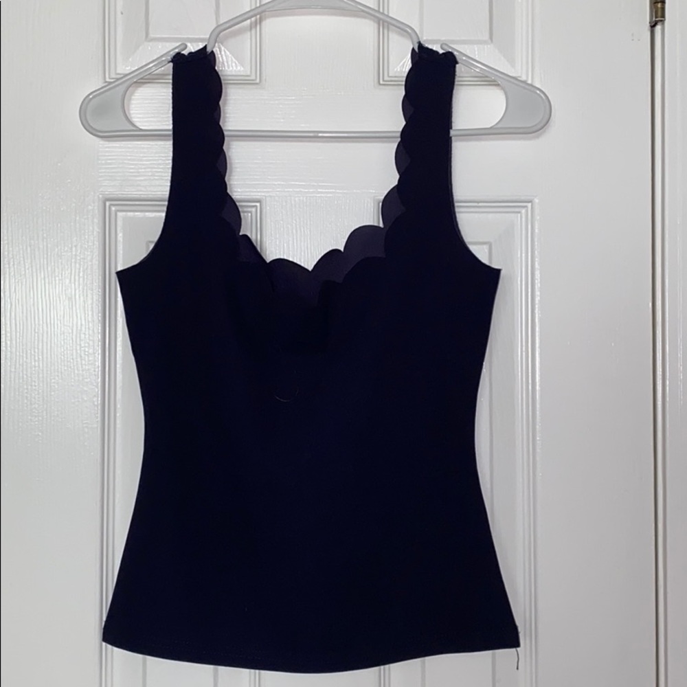 Navy blue tank